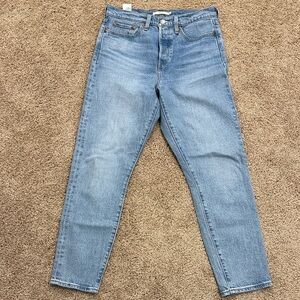 Levi's Women's Wedgie Fit Jeans - Light Blue